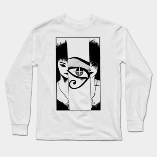 Deathly Eye (black) Long Sleeve T-Shirt